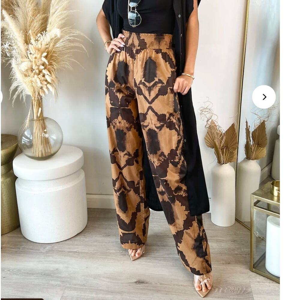 RAILS NWT Brendon Tiger Eye Pants // M